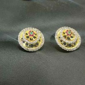 Gold Fancy Cz Tops
