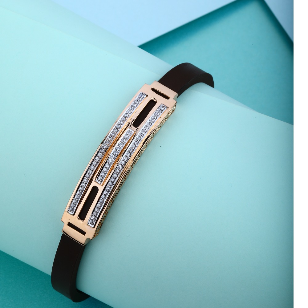 18KT Rose Gold Hallmark Light Weight Bracelet