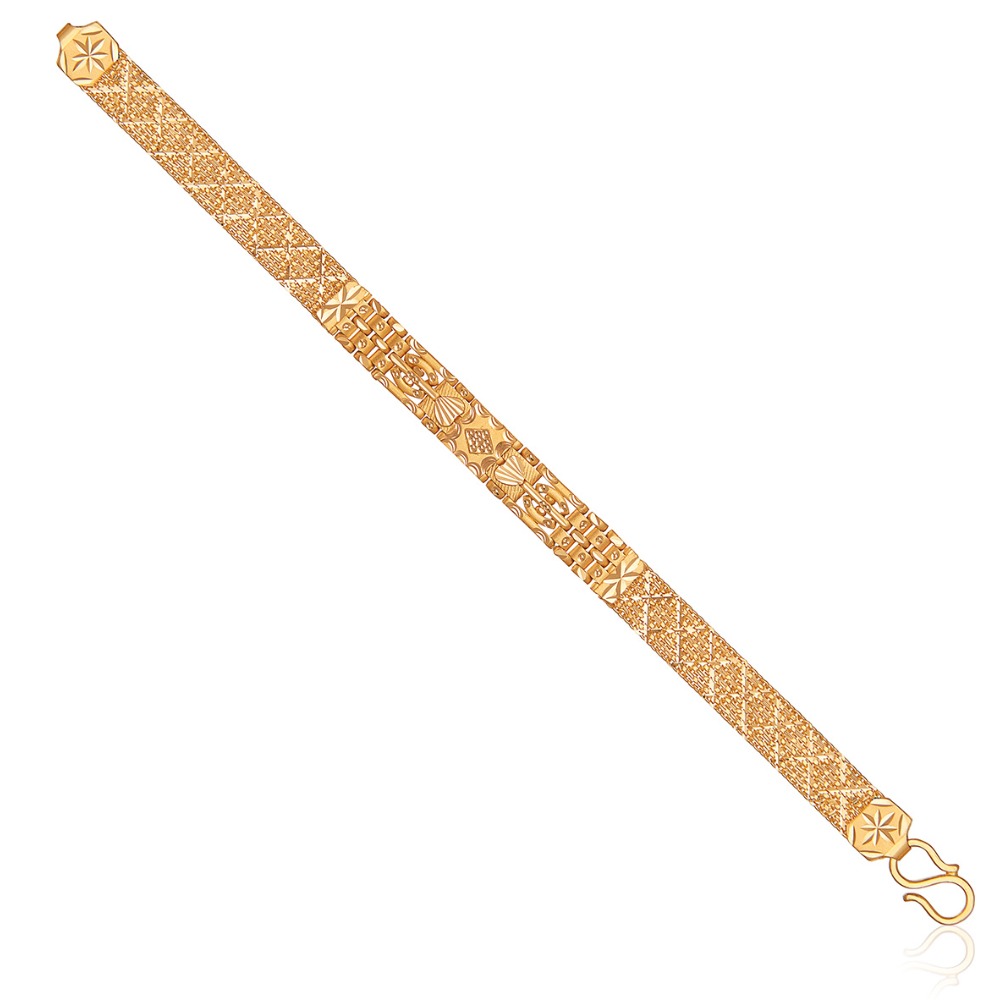 14 k yellow gold bracelet