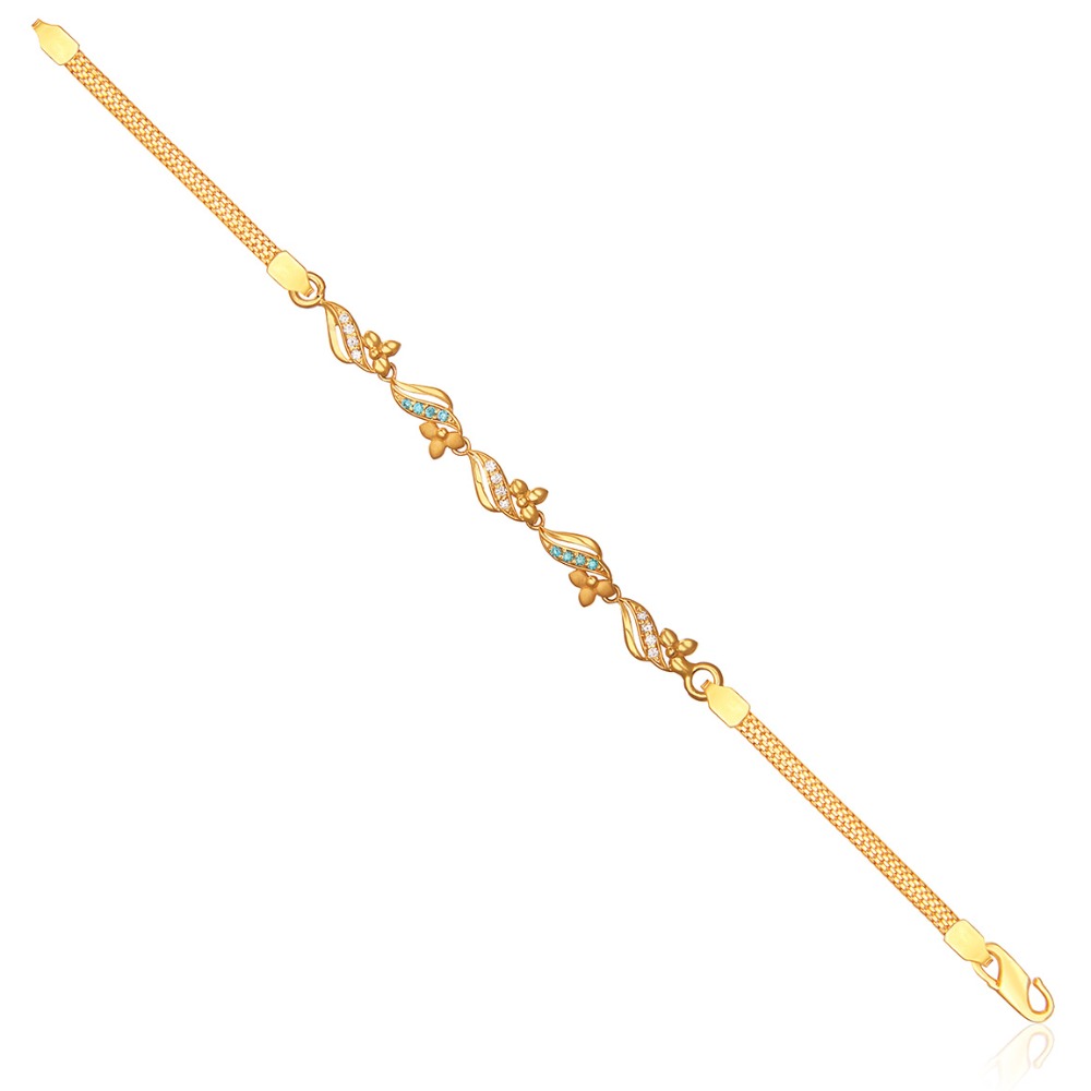 14 k yellow gold bracelet