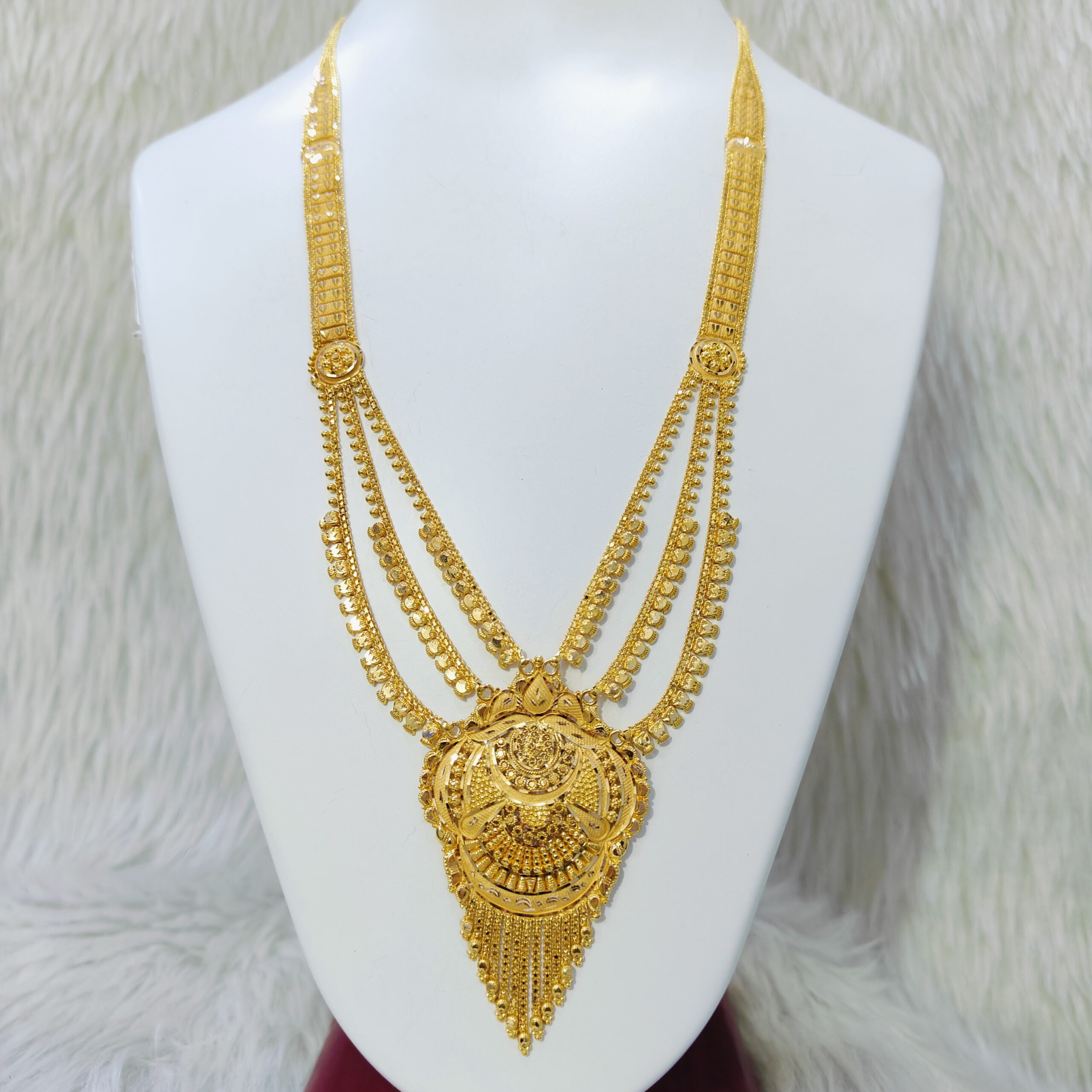 22K Gold Kalkatti Design Rani Haar