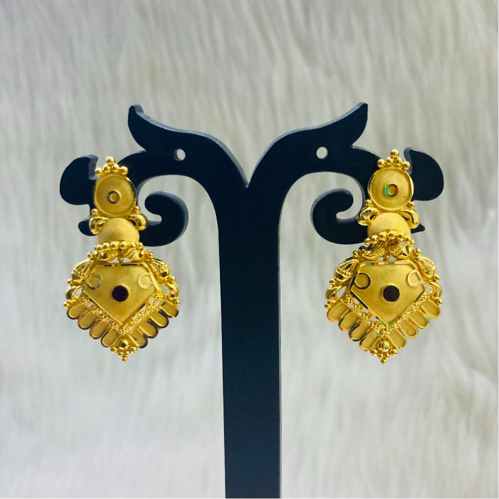 916 Gold Earring For Wedding