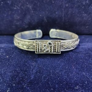70K Silver Shree Design Kada