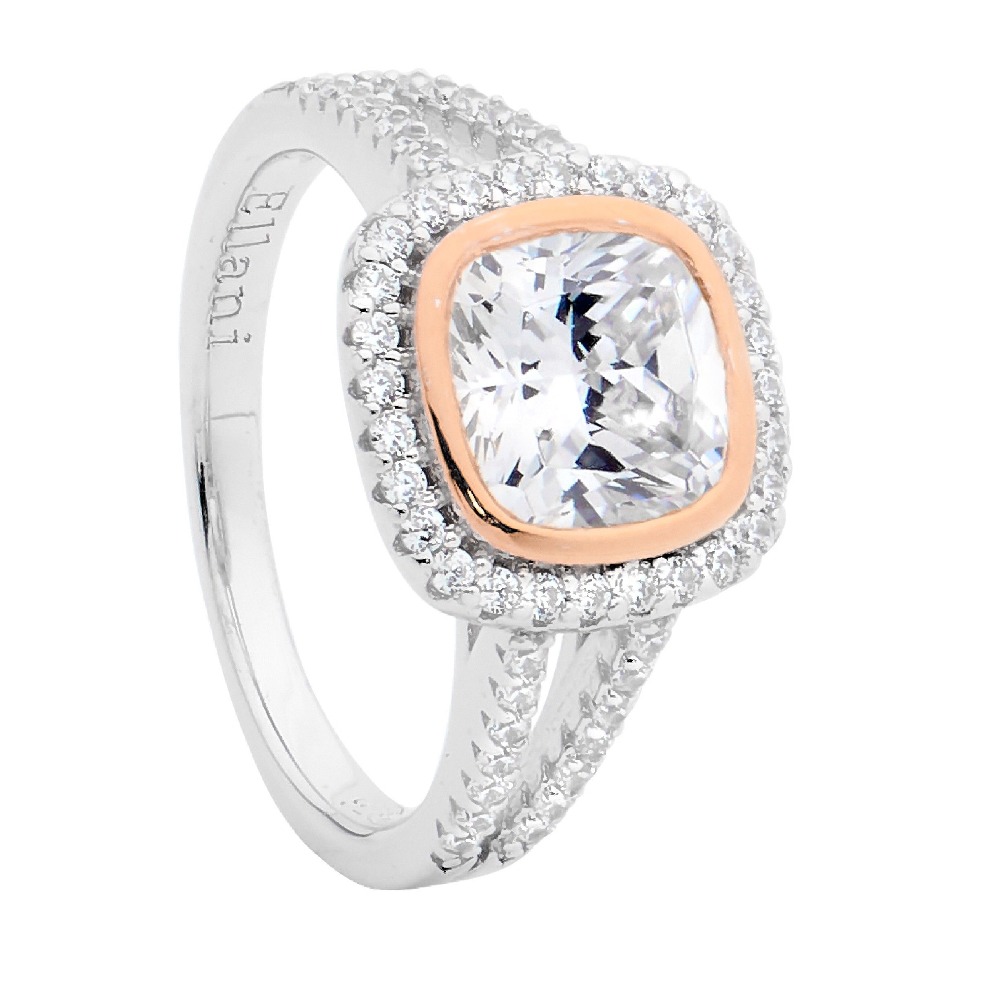 925 Silver Diamond Ring