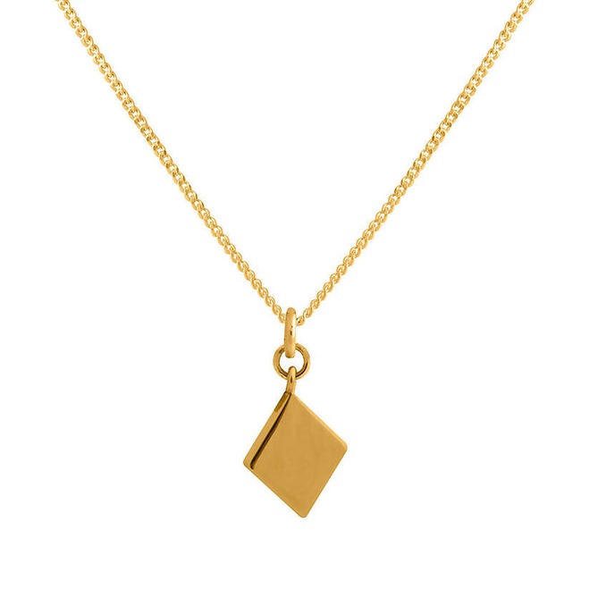 Gold Plain Necklace