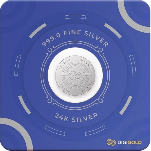 Digigold 10 gram silver coin 24k (99.9%) - Image 3