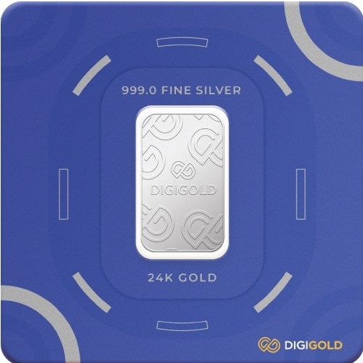 Digigold 250 gram silver mint bar 24k (99.9%) - Image 3