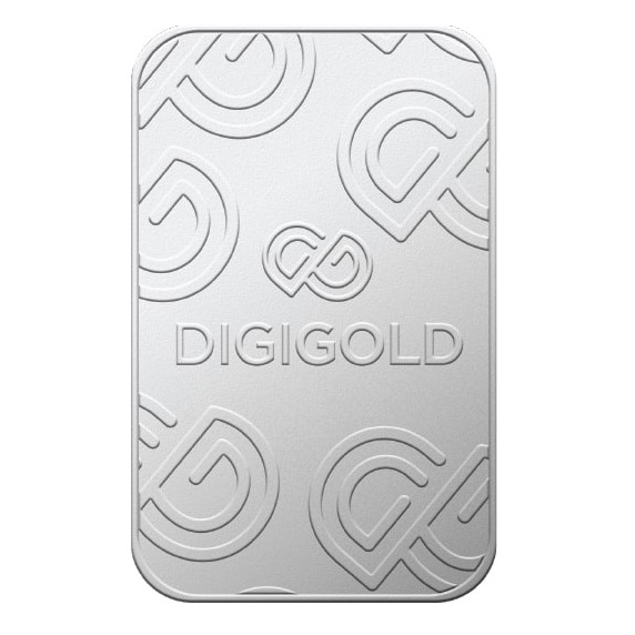 Digigold 100 gram silver mint bar 24k (99.9%) - Image 2