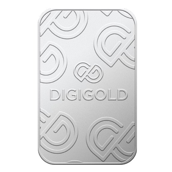 Digigold 50 gram silver mint bar 24k (99.9%) - Image 2