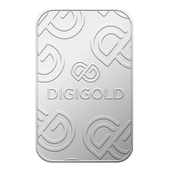Digigold 25 gram silver mint bar 24k (99.9%) - Image 2