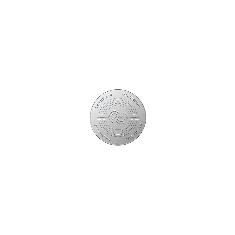 Digigold 1 gram silver coin 24k (99.9%) - Image 2