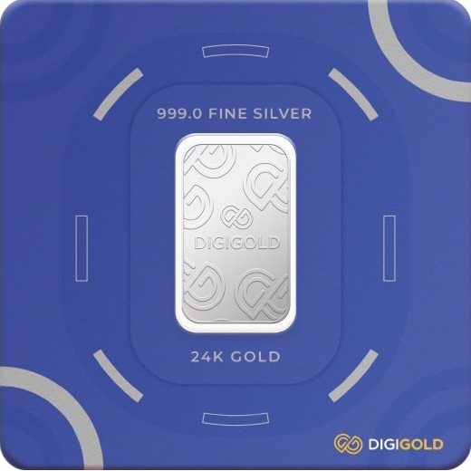 Digigold 20 gram silver mint bar 24k (99.9%) - Image 3