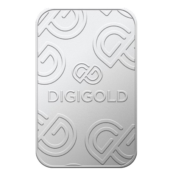 Digigold 20 gram silver mint bar 24k (99.9%) - Image 2