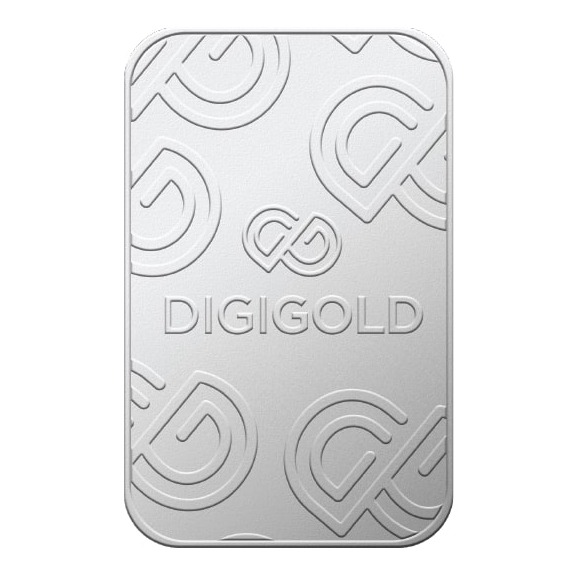 Digigold 10 gram silver mint bar 24k (99.9%) - Image 2