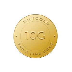 Digigold 10 gram gold coin 24k (99.9%)
