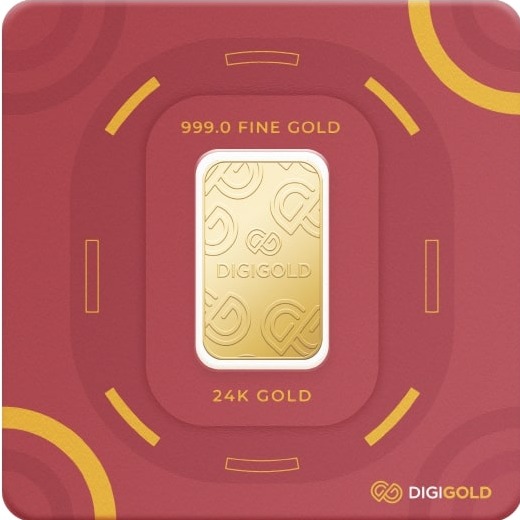 Digigold 25 gram gold mint bar 24k (99.9%) - Image 4