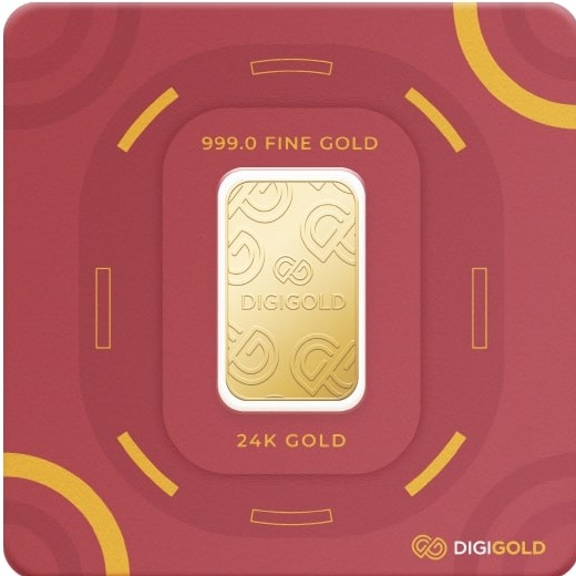 Digigold 2 gram gold mint bar 24k (99.9%) - Image 3