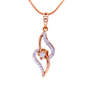 Daisy Pink Diamond Pendant & Earrings Set