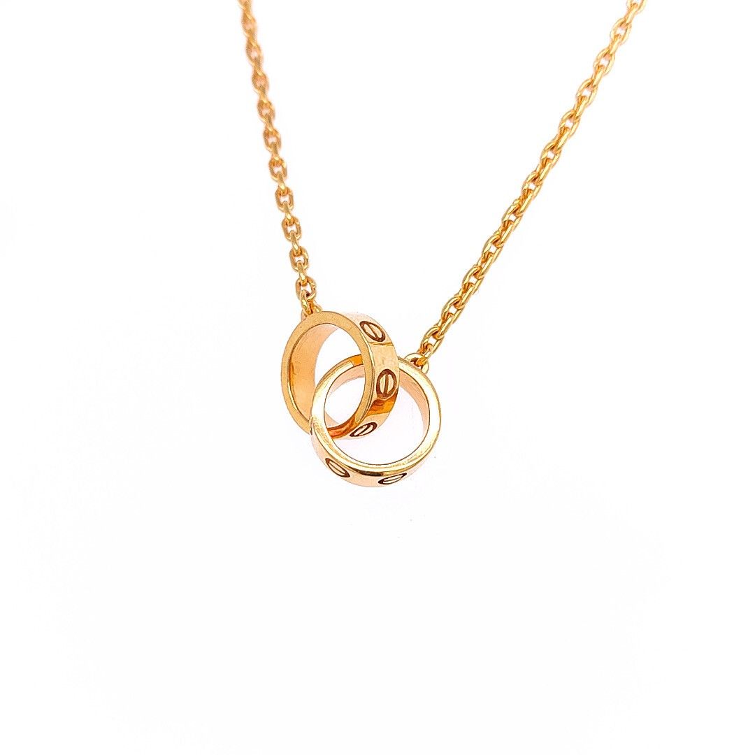 Luv Necklace in Gold 18 Kt - Image 2