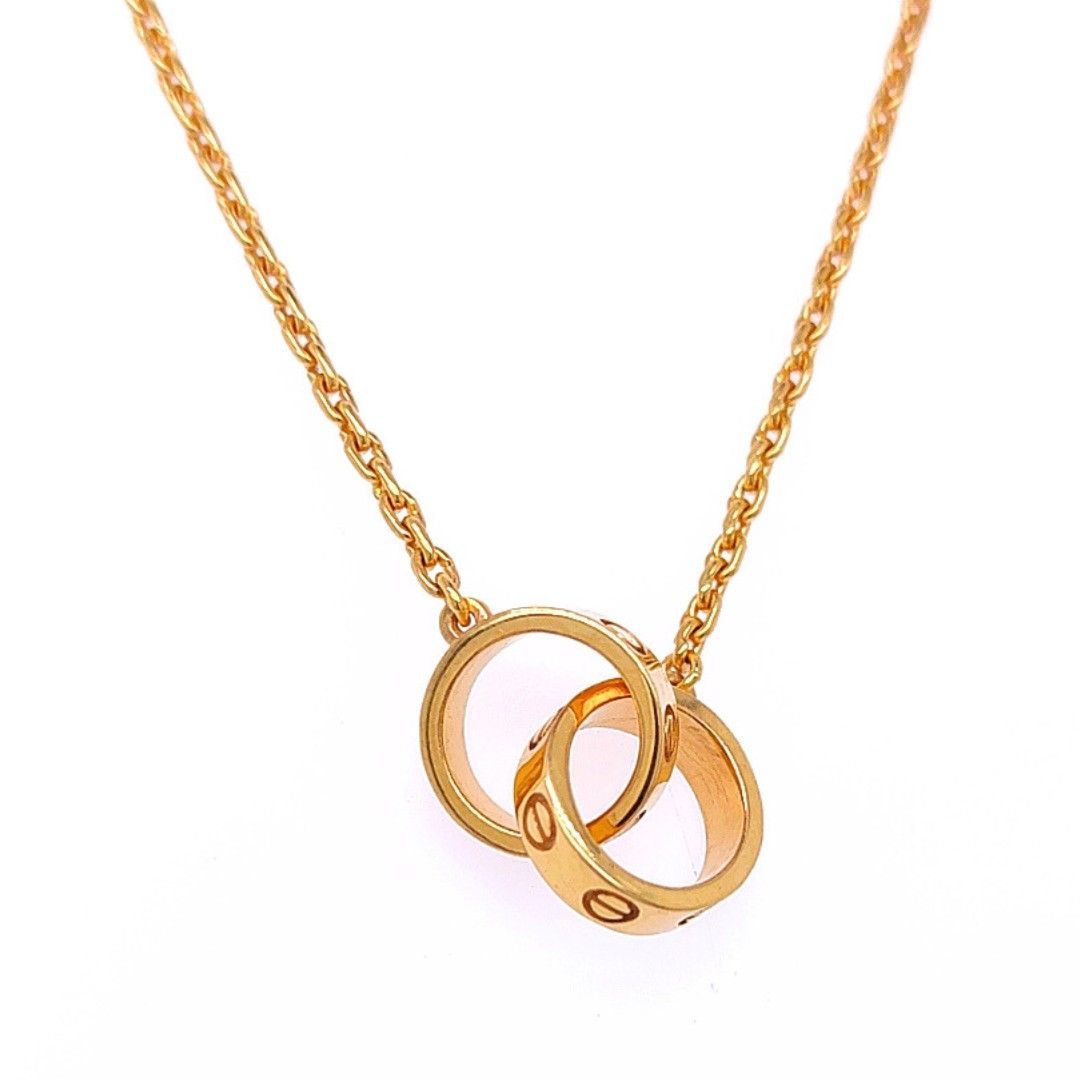 Luv Necklace in Gold 18 Kt