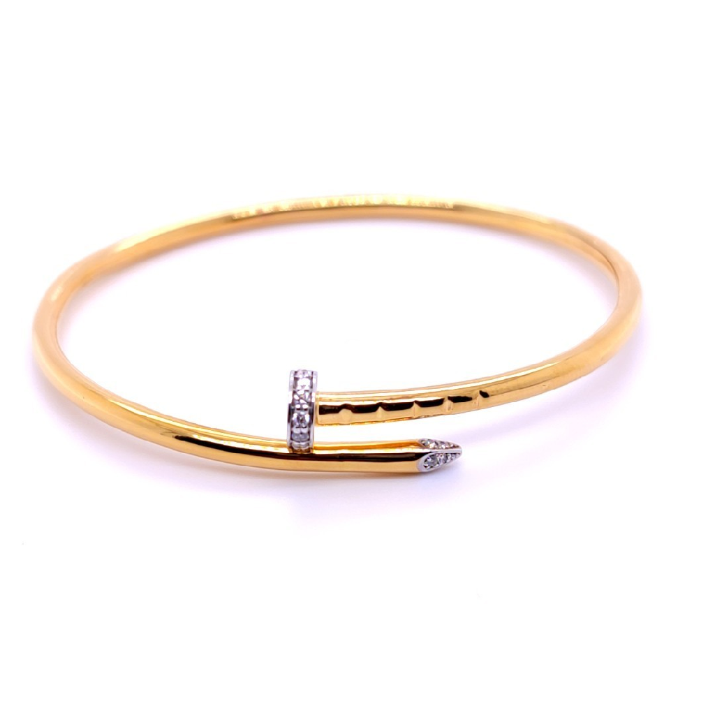 Nail Diamond Bracelet