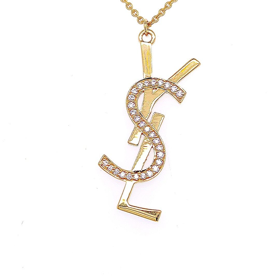 YSL Diamond Pendant - Image 2