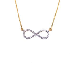 Infinity Chain Diamond Necklace