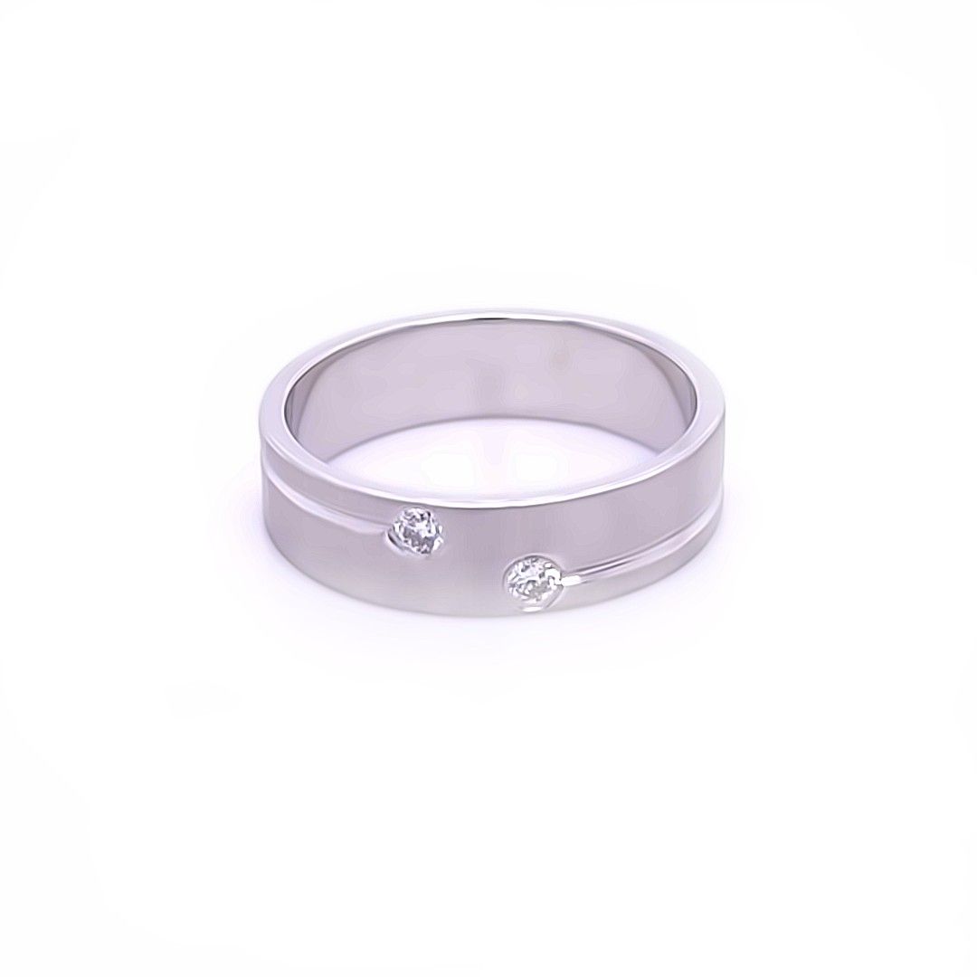 Eric platinum diamond ring