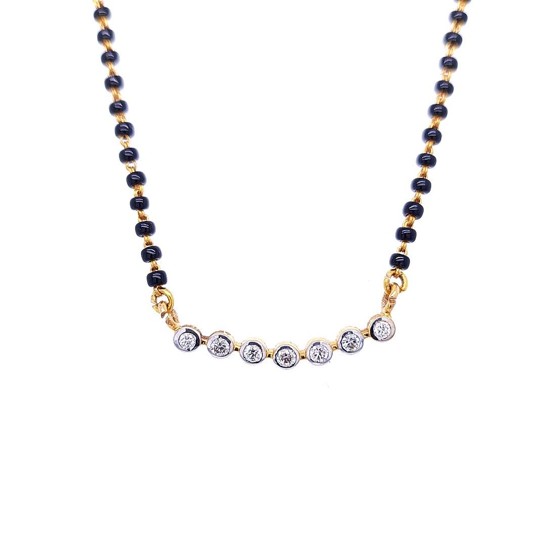 Asna Diamond Mangalsutra - Image 2