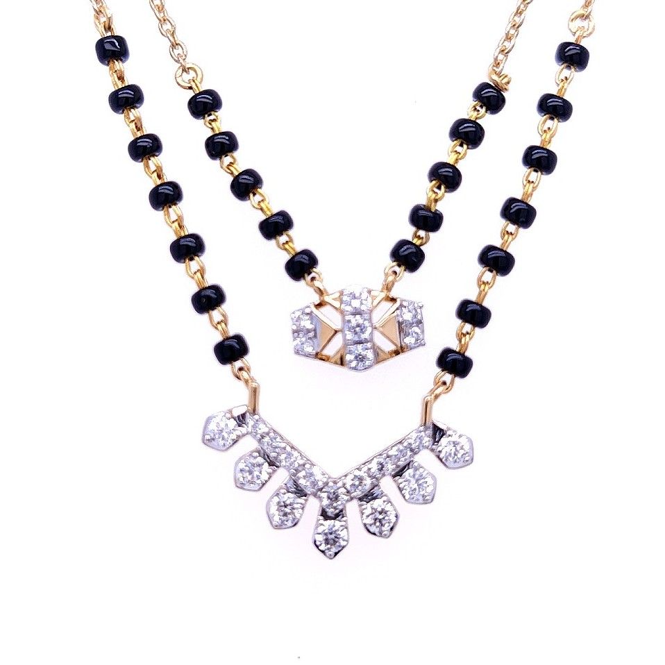 Advika Diamond Mangalsutra - Image 2