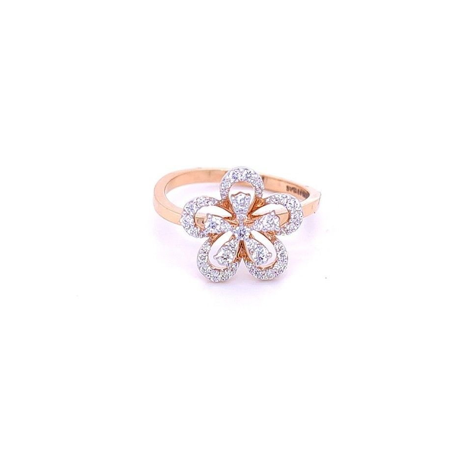Floral Diamond Ring - Image 2