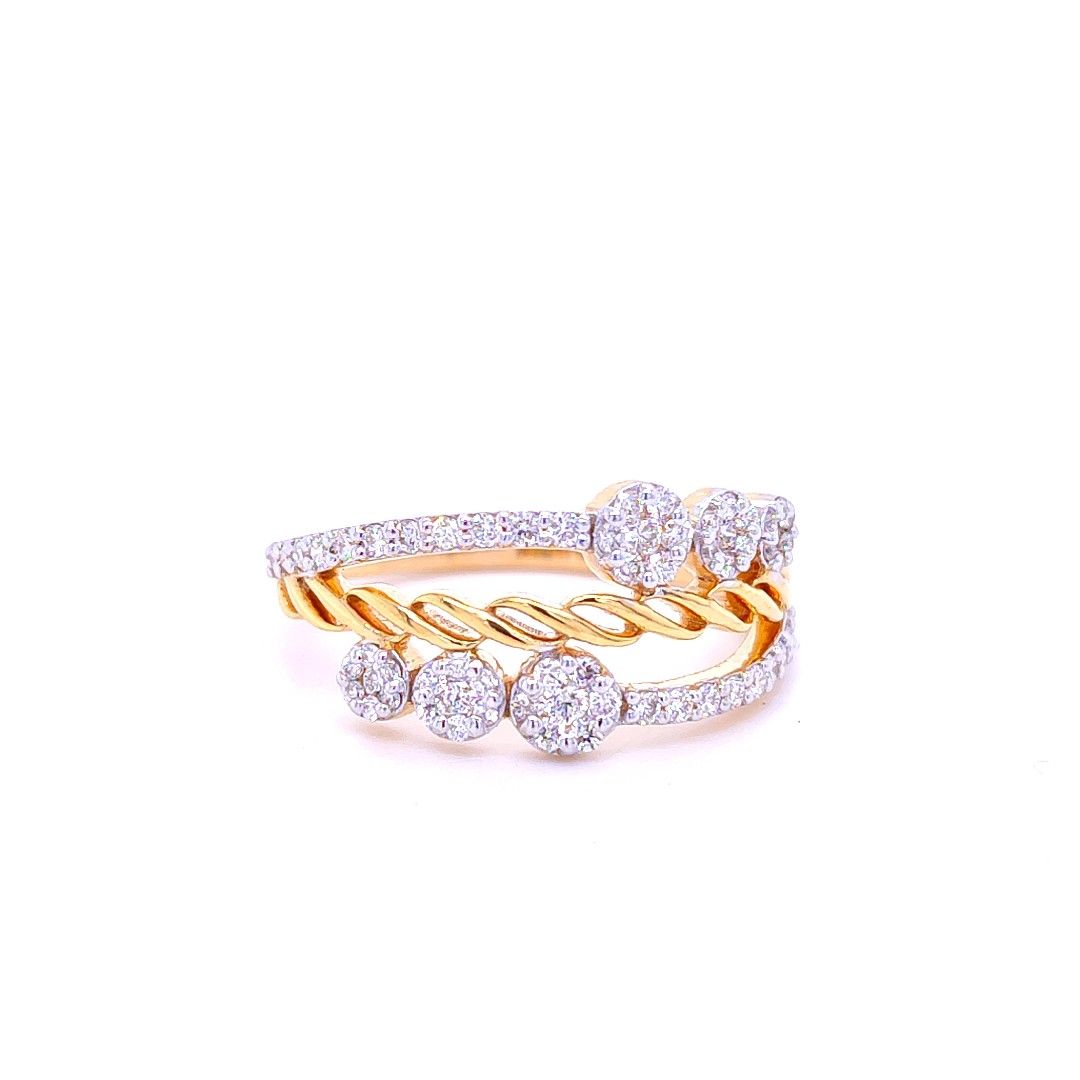 Triune sparkle diamond ring - Image 2