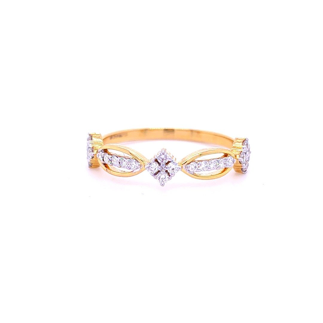 Chloe quad diamond ring