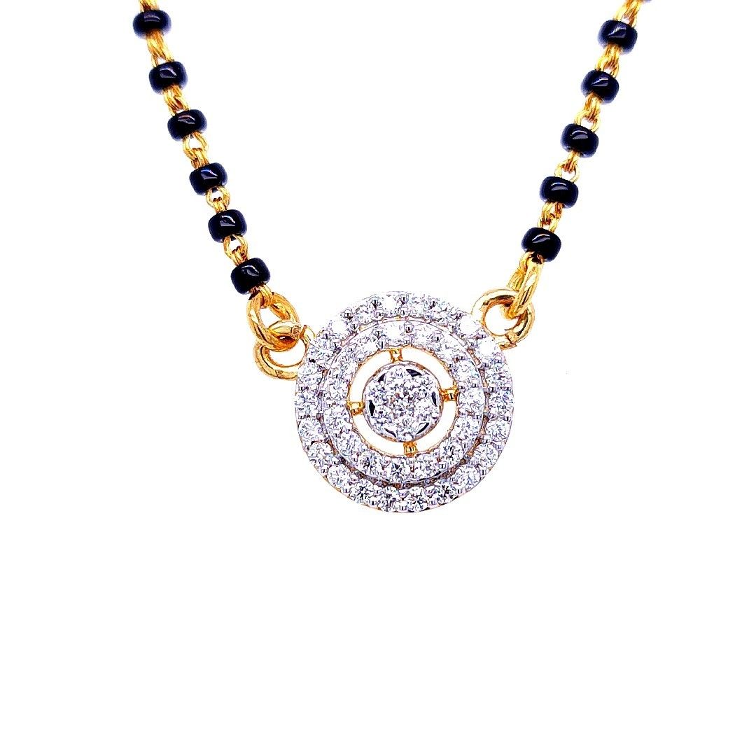 Myra diamond Pendant Set mangalsutra - Image 2