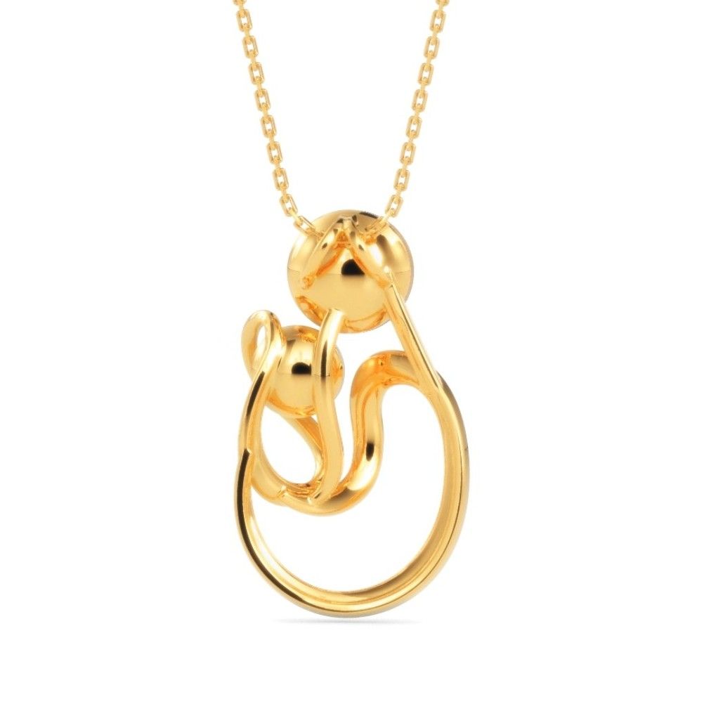 Mother Pearl Diamond Pendant - Image 3