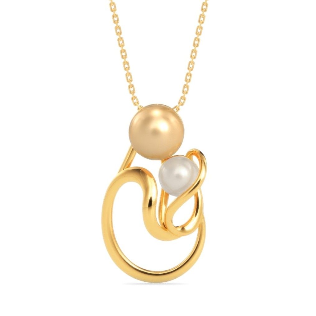 Mother Pearl Diamond Pendant
