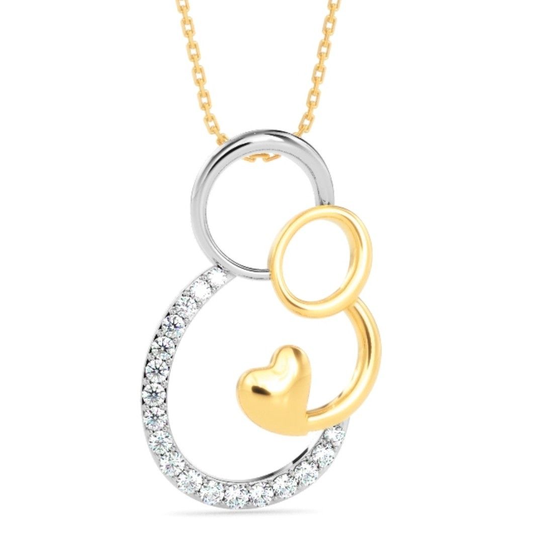 Motherly Affection diamond pendant