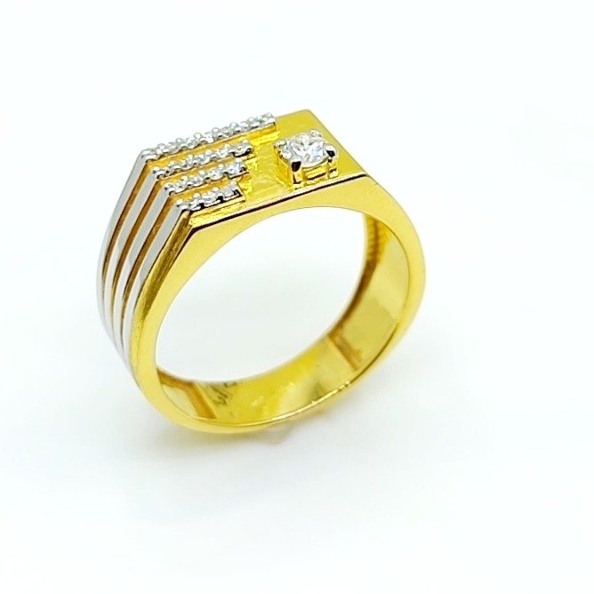 Alen step mark solitaire diamond ring - Image 3
