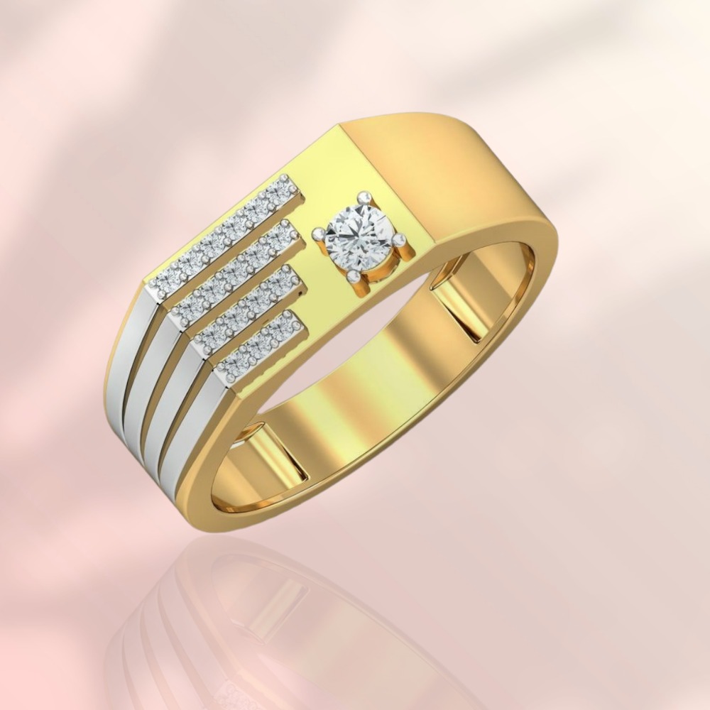 Alen step mark solitaire diamond ring - Image 2