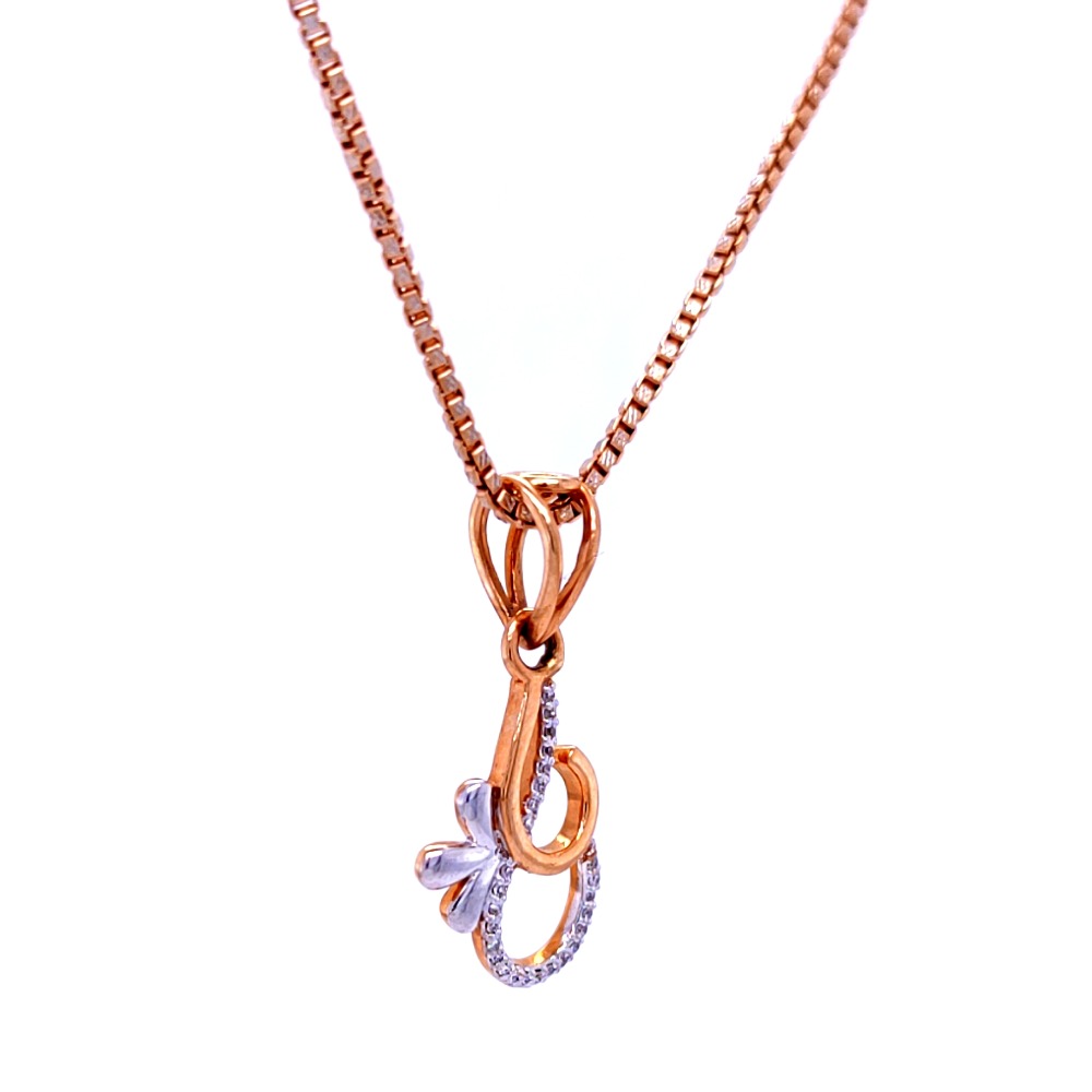 Trio petal flora sparkle pendant - Image 3