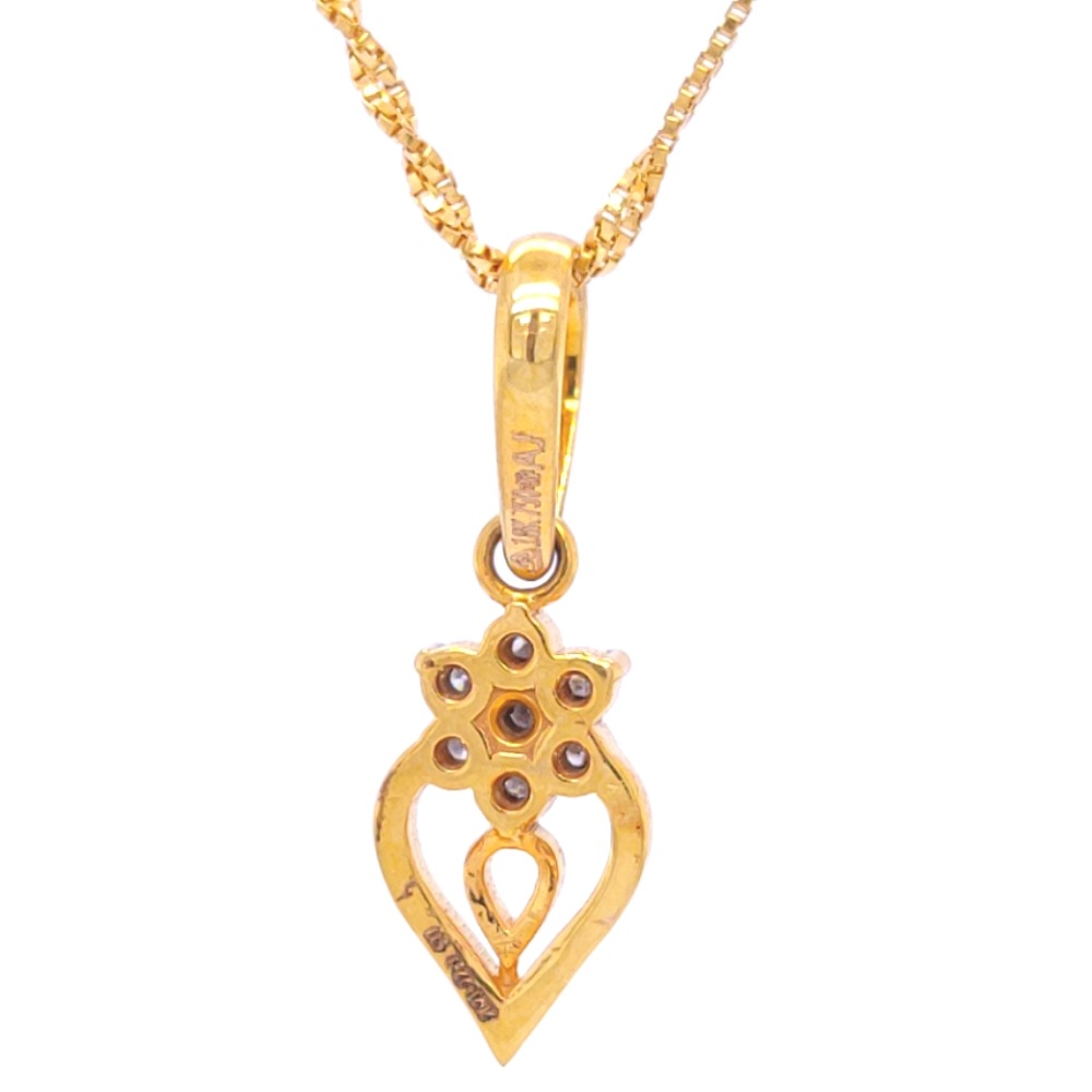 Velora diamond pendant - Image 4