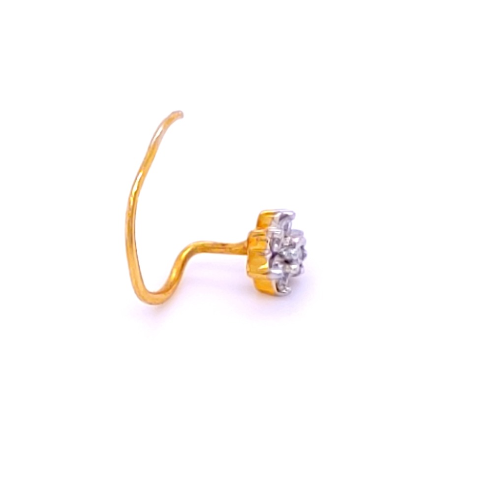 Padmavati seven diamond nosepin - Image 3