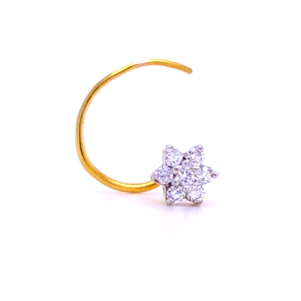 Padmavati seven diamond nosepin - Image 2