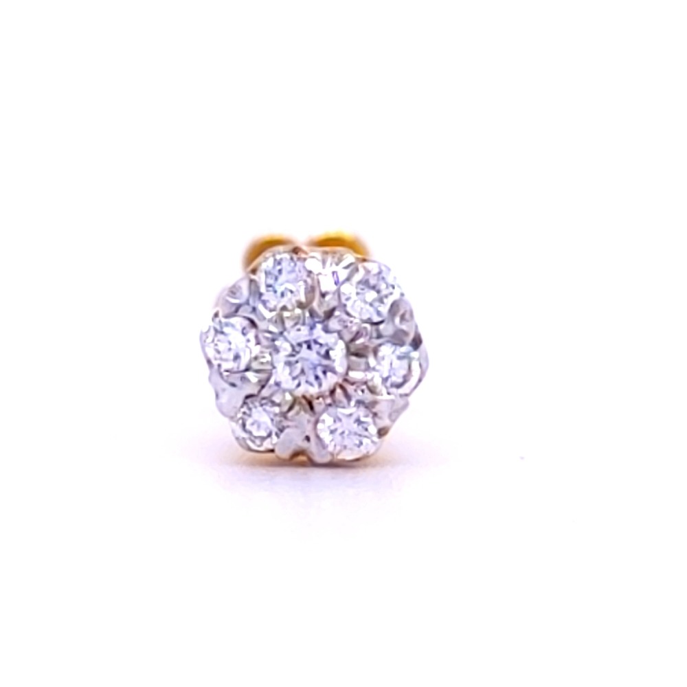 Rajhori seven diamond pipe nosepin - Image 2
