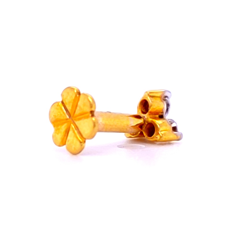 Trimora three diamond pipe nosepin - Image 4