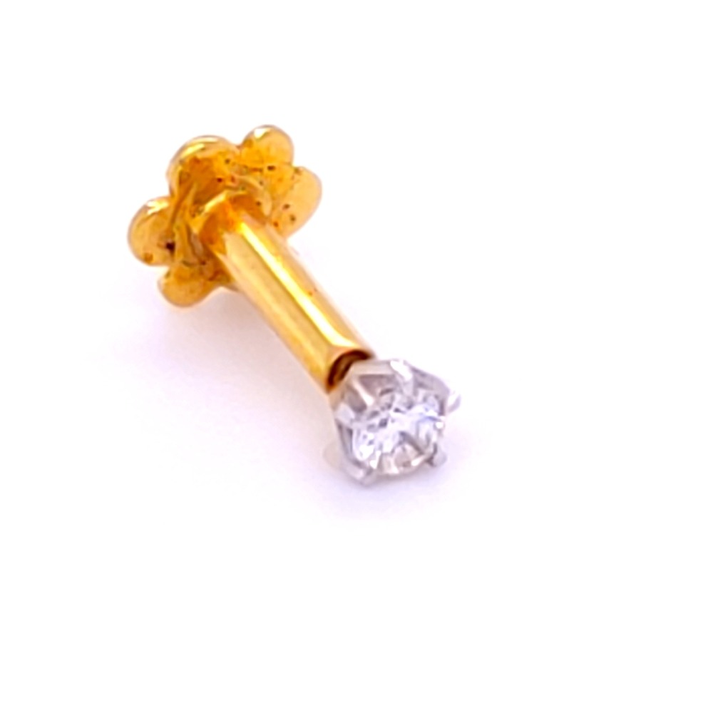 Liza one diamond nose pin - Image 2