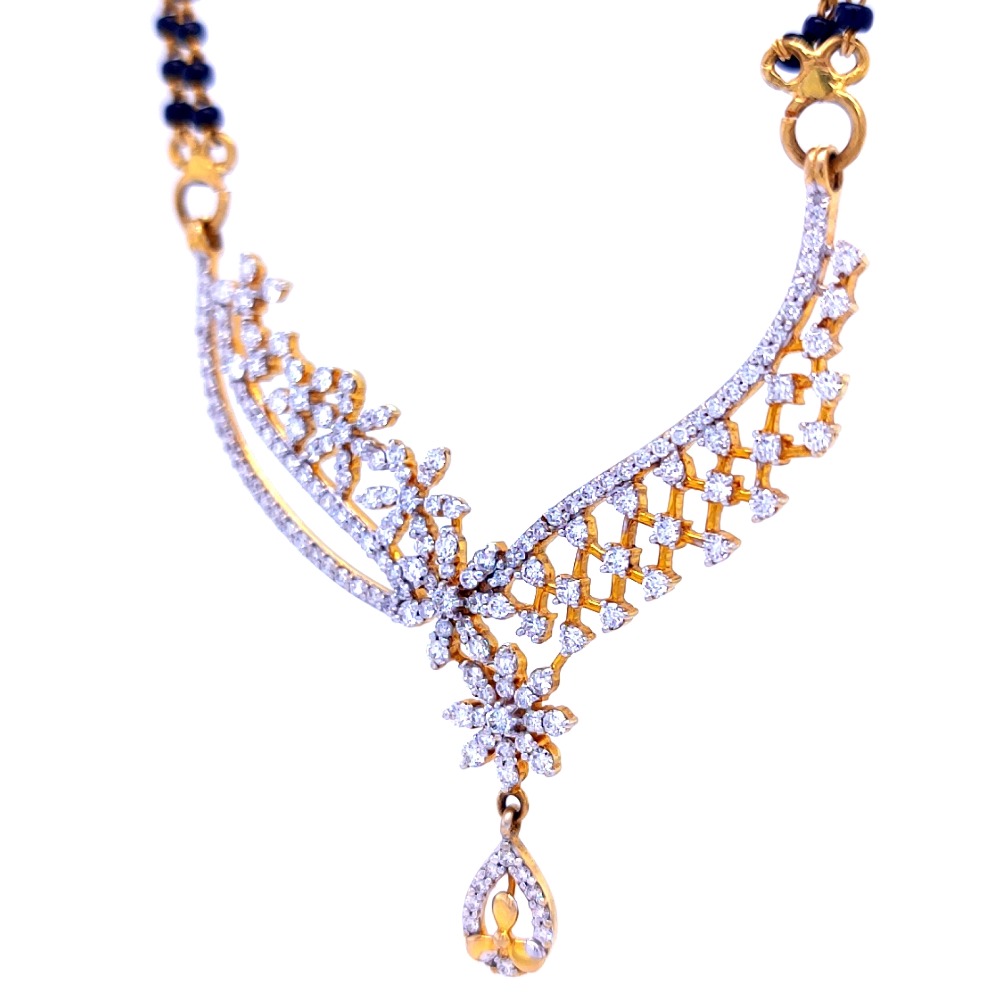 Kusumina diamond mangalsutra - Image 3