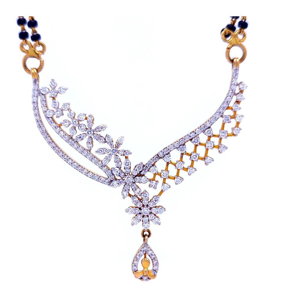 Kusumina diamond mangalsutra - Image 2