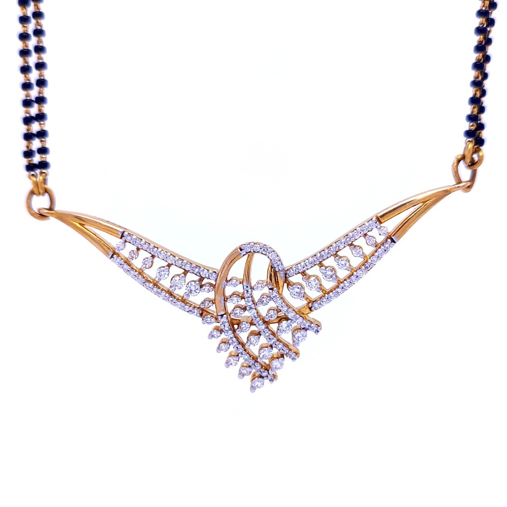 Raaina diamond mangalsutra