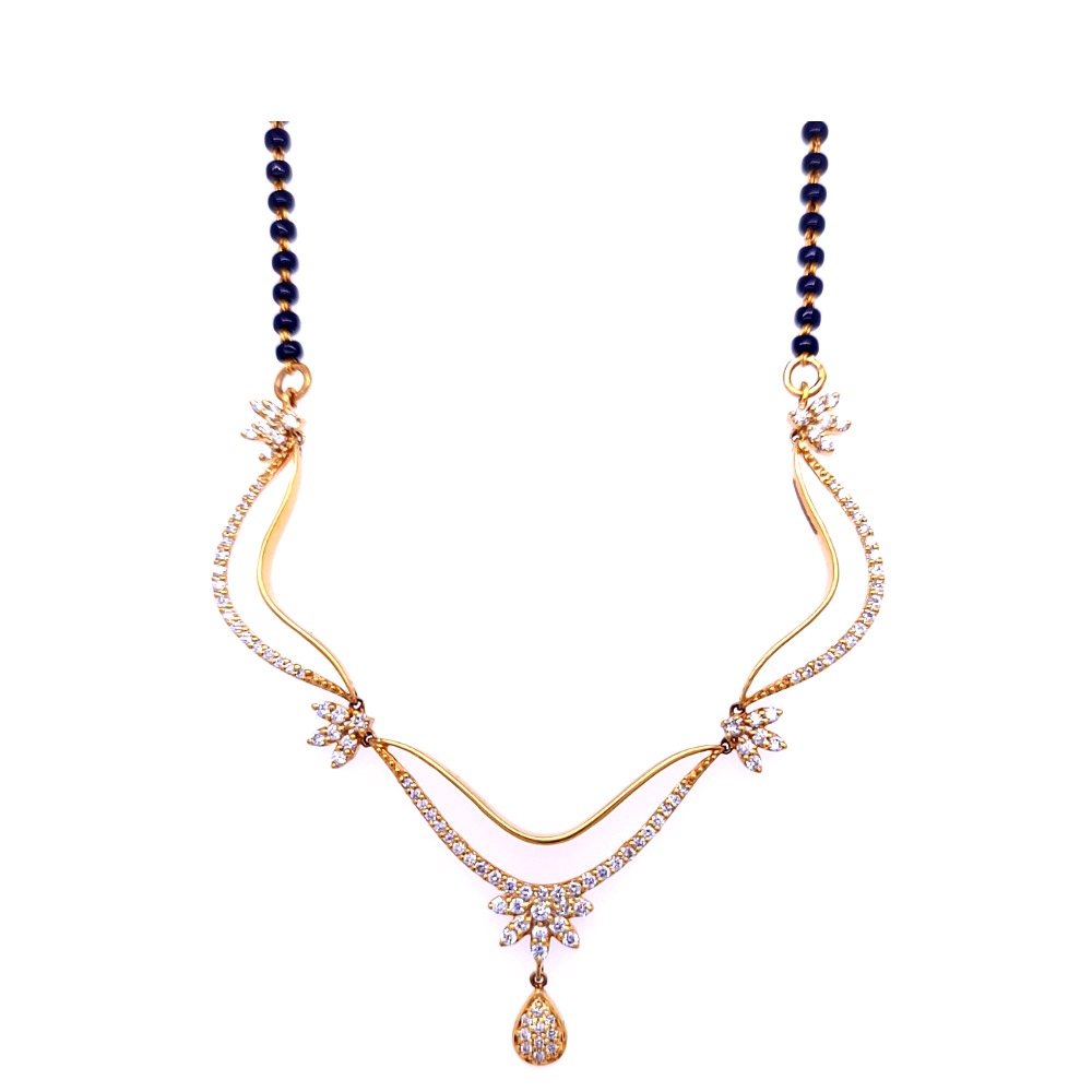 Bhavya devanshi diamond mangalsutra - Image 2